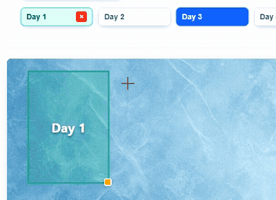Moving a door by dragging it